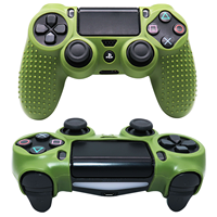 Vente en gros de housse de protection en silicone anti-dérapant pour accessoires de manette PS4