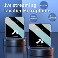 Microphone cravate sans fil SX85, micro-cravate, 656 pieds, 8 heures pour cours en ligne, vlog, streaming, YouTube pour appareil photo, smartphone, tablette