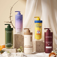 Nuevo Diseño, Botella Vacía de PET de Doble Pared de 500 ml para Champú Infantil, Botella con Bomba para Loción y Jabón Corporal, Color Amarillo Esmerilado
