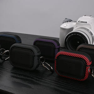 Personnalisé lisse PU fibre <span class=keywords><strong>de</strong></span> carbone antichoc pour <span class=keywords><strong>Apple</strong></span> écouteur Portable étui <span class=keywords><strong>sans</strong></span> <span class=keywords><strong>fil</strong></span> <span class=keywords><strong>charge</strong></span> casque étuis pour <span class=keywords><strong>airpods</strong></span> 4 cas - Product Image 6