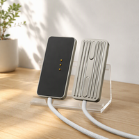 Konektor Pengisi Daya Nirkabel Magnetik Cerdas 45W Kabel Pengisian Cepat