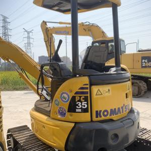 Precio de fábrica usado Komatsu PC35MR Mini excavadora usada pequeña maquinaria de construcción a bajo precio a la venta - Product Image 6