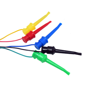 <span class=keywords><strong>Mini</strong></span> kapmak testi kanca Breadboard aktarma kabloları yumuşak esnek silikon <span class=keywords><strong>Test</strong></span> uçları - Product Image 3