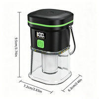 Lampe de poche d'urgence portable pour la maison, affichage numérique du niveau de la batterie, éclairage LED multifonction, lampe de camping rechargeable