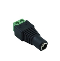 Connecteur de prise cc 2.1*5.5mm femelle/mâle adaptateur de prise de courant connecteur de câble