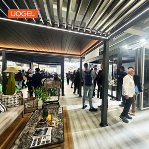 Pérgolas Eléctricas Premium para Jardín con Techos de Aluminio con Rejillas |   Colección Uogel Pavilion en Varios Tamaños - Product Image 3