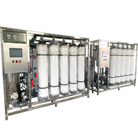 Installation de traitement de l'eau industrielle d'ultrafiltration UF de machine de purification d'eau 10m3/h