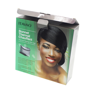 Hair Bundle Packaging Hair Packaging Boxes Wholesale Custom Recycled Folding Square Card Paper Box Retail Hair Extension Bundle Packaging Box