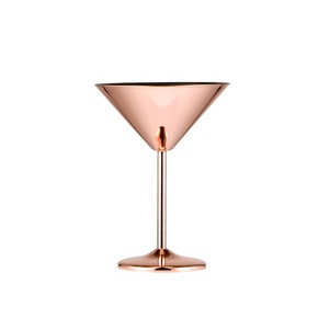 Copa de <span class=keywords><strong>Martini</strong></span> de Acero Inoxidable 304, Irrompible, con Tallo Pulido a Espejo, para Margarita, Manhattan, Champán, Fiestas, Bodas, Cenas - Product Image 4