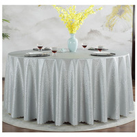 Nappe Champagne de luxe, en tissu gaufré écrasé, ronde, pour événements, fête de mariage, anniversaire, 120