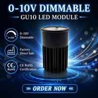 Module LED GU10 dimmable 0-10V LHWYLED 10W en aluminium forgé à froid 1070, downlight GU10 de haute qualité, CRI élevé