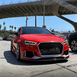 Nuovo Kit Carrozzeria Auto di Alta Qualità, Paraurti Anteriore RS3 con Griglia per <span class=keywords><strong>Audi</strong></span> <span class=keywords><strong>A3</strong></span> S3 <span class=keywords><strong>Sportback</strong></span> 8V 2016-2019, Compatibilità 100% Garantita - Product Image 4