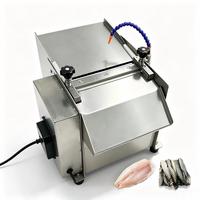 Machine à peler la peau de poisson de table, petite machine à retirer la peau de poisson pour les magasins de fruits de mer et la préparation de filets de poisson