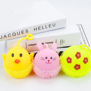 Jincan Balle anti-stress en TPR haute élasticité avec paillettes, lapin mignon, jouet créatif pour la maison, pour garçons et filles, vente chaude - Product Image 4
