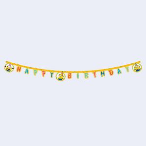 Bannière Joyeux Anniversaire Minions en Papier 2M Décoration de Fête Lot de 2 Sachets - Product Image 3