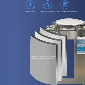 Nouvelles pochettes pratiques pour autoclave de 40 litres en acier inoxydable, unité de stérilisation haute sécurité pour salons dentaires et de beauté - Product Image 3