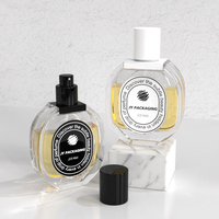 Emballages personnalisés en verre pour parfums et huiles, flacons vaporisateurs de 30 ml, 50 ml, 80 ml avec boîte