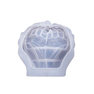 <span class=keywords><strong>Moule</strong></span> Époxy en Silicone Double Mains pour Cendrier Plateau Miroir, <span class=keywords><strong>Moule</strong></span> Créatif pour Jardinière en Béton et Boîte de Rangement - Product Image 2