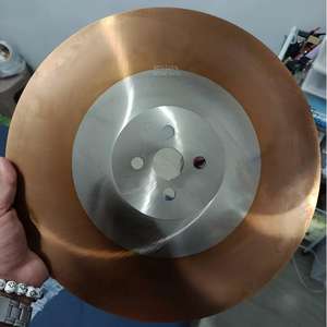 Lame <span class=keywords><strong>de</strong></span> <span class=keywords><strong>scie</strong></span> <span class=keywords><strong>circulaire</strong></span> HSS-M42 sans dents 315x2.0x32MM pour couteaux <span class=keywords><strong>de</strong></span> combat, revêtement TICN personnalisé - Product Image 1