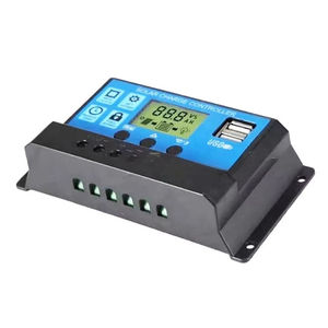 Mini contrôleur de charge solaire PWM pour voiture, chargeur de batterie 12V/24V universel 30A pour batteries lithium et plomb-acide - Product Image 4