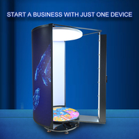 Escáner 3D Rotatorio de Base Fija con 6 Cámaras y USB3.0 para Ingeniería Inversa Industrial y Control de Calidad en Existencia