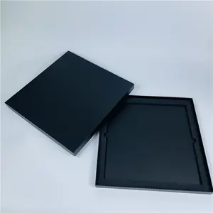 Matte Black Album Photo Frame Oil painting Packaging box with EVA insert