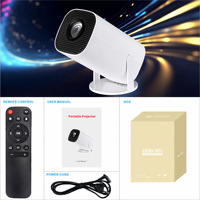 Projecteur Android P30PRO 4K HD avec batterie intégrée 4-5 heures, projection 200 pouces pour usage domestique et extérieur portable
