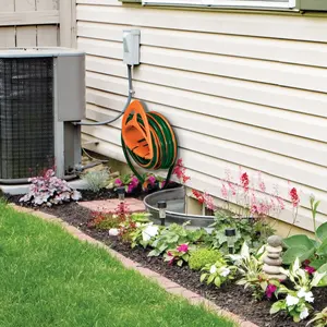 Juego de 4 piezas: Manguera MAN-15X1/2RE y soporte para manguera GAN-MA, TRUPER - Product Image 3