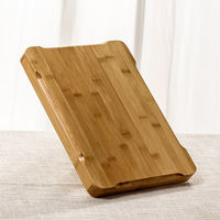 Organisateur de station de café plateau de service personnalisé restaurant plateau de service alimentaire plateau de bar en bois de bambou échantillons gratuits