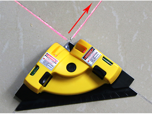 Wholesale Right Angle Laser Level Tile Laying <b>Tool</b> Safe Eco-Friendly Red Line <b>Square</b> Projection 90 Degree Wire <b>Tools</b> Horizontal - Product Image 6
