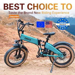 Bicicleta Eléctrica Plegable Onyx T2, Disponible en Almacenes de la UE/EE. UU./Reino Unido, 20 Pulgadas, 48V13AH, 250W, Bicicleta Eléctrica de Montaña con Neumáticos Gruesos - Product Image 4
