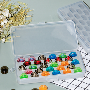 BEN YEDD Stockage de la <span class=keywords><strong>canette</strong></span> Stockage du noyau du fil Haute transparence 28/30 Grille Boîte rectangulaire Boîte de <span class=keywords><strong>rangement</strong></span> de la <span class=keywords><strong>canette</strong></span> Comprend une <span class=keywords><strong>canette</strong></span> - Product Image 4