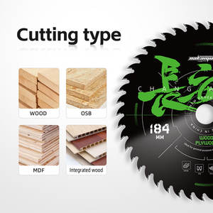 Lame de scie à panneaux de 6-1/2 pouces, lame de scie circulaire TCT pour la coupe du bois, pour bois dur, panneau de mélamine - Product Image 3