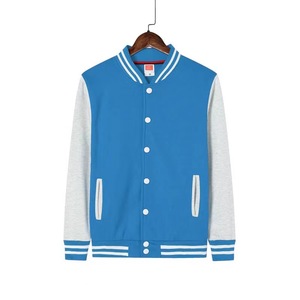 Blouson d'aviateur de baseball universitaire en polyester avec logo personnalisé pour approvisionnement hivernal unisexe - Product Image 3