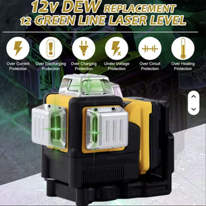 <span class=keywords><strong>DEWALT</strong></span> - Juego de Herramientas de <span class=keywords><strong>Nivel</strong></span> Láser Electrónico Autonivelante de Grado Industrial, 4D, 16 Líneas, con Batería de Litio de 18V/20V - Product Image 2