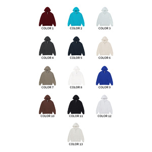 Sweat-shirt à capuche mi-zippé en coton imprimé tricoté de haute qualité, style français, avec poche surdimensionnée et doublure polaire, collection Printemps ODM - Product Image 1