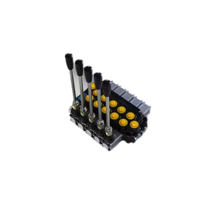 วาล์วไฮดรอลิกแบบโมโนบล็อกหลายทิศทาง รุ่น DCV40 40LPM จากโรงงานจีน  แบบแมนนวล  รับผลิตแบบ OEM - Product Image 4
