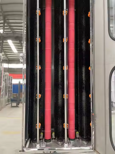 Máquina Automática de Lavado y Secado Vertical CNC de Doble Capa para Vidrio, con PLC, Construcción de Aluminio, Motor de Alta Potencia de 12.5kW - Product Image 3