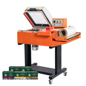 Wallepac Zb5540 Horizontal 110/220V Máquina de envoltura de túnel termorretráctil de película retráctil completamente automática para embalaje de botellas de mascotas - Product Image 1