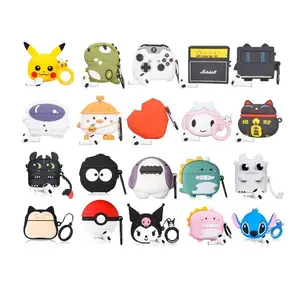 Lucu Marvel Mickey Minnie Stitch Case untuk Airpods 3 Case Airpods Pro 2 1 Lembut Silicone Wireless Earbud Tutup Pelindung