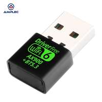 AX900 WiFi 6 Adaptador USB BT 5,3 USB Dongle Banda dual 2,4/5G Hz 2 en 1 para PC Win 10/11, Receptor inalámbrico Transmisor de tarjeta de red
