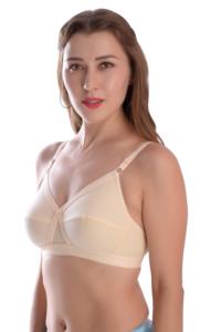 Sujetador de copa completa para mujer, de poliéster y algodón, con tirantes ajustables, espalda en U y cierre trasero – Sujetador cómodo para el día a día - Product Image 2