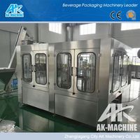 Machine de remplissage automatique de boissons en direct d'usine pour bouteilles PET et projets d'emballage de boissons