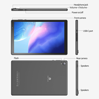 Tablet PC Android Terbaru D10A-M10 Diskon Grosir Pabrik, Tablet PC WIFI 10 Inch 2GB RAM 32GB ROM Plastik, Barang Siap Kirim