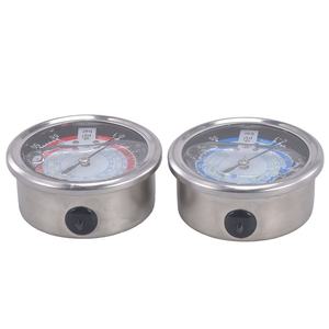 냉매 압력 게이지 R404A R407C R22 R134a R32 R410a 냉동 싱글 다이얼 저압 또는 고압 테스트 - Product Image 4