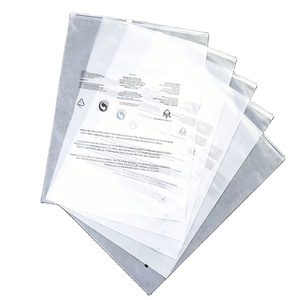 Multi Size PE Transparent Garment <b>Bag</b>, Universal Zipper Plastic Pouch, Suitable for Various Clothes, Accessories <b>Packing</b> - Product Image 1