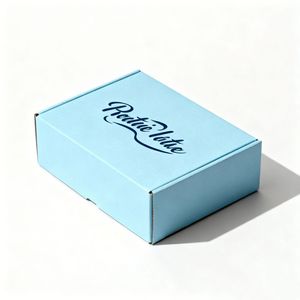 Boîte en carton recyclé avec logo personnalisé imprimé, boîte à café, emballage en carton ondulé, boîte cadeau - Product Image 3