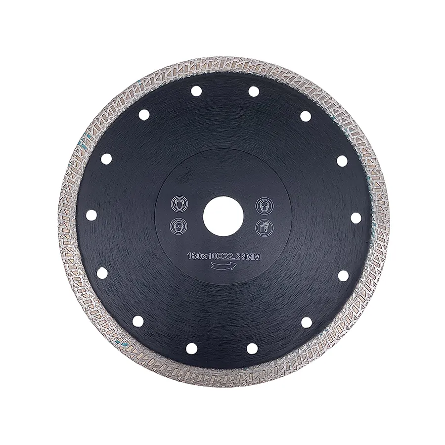 Hoja de sierra de diamante sinterizado Circular SMT 4 pulgadas 105mm Pequeño disco de corte húmedo de cerámica para varios azulejos