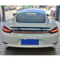 Pièces automobiles Bodykit Pare-chocs Facelift Kits de pare-chocs avant et arrière avec phares pour Porsche Cayman 981 Kit de carrosserie Upgrade 718