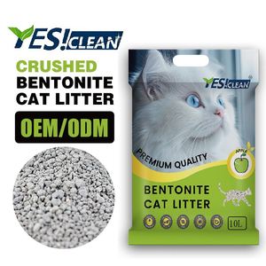 Litière pour chat naturelle en granulés de sodium, anti-odeur, sans poussière, super absorbante, agglomération rapide - Product Image 1
